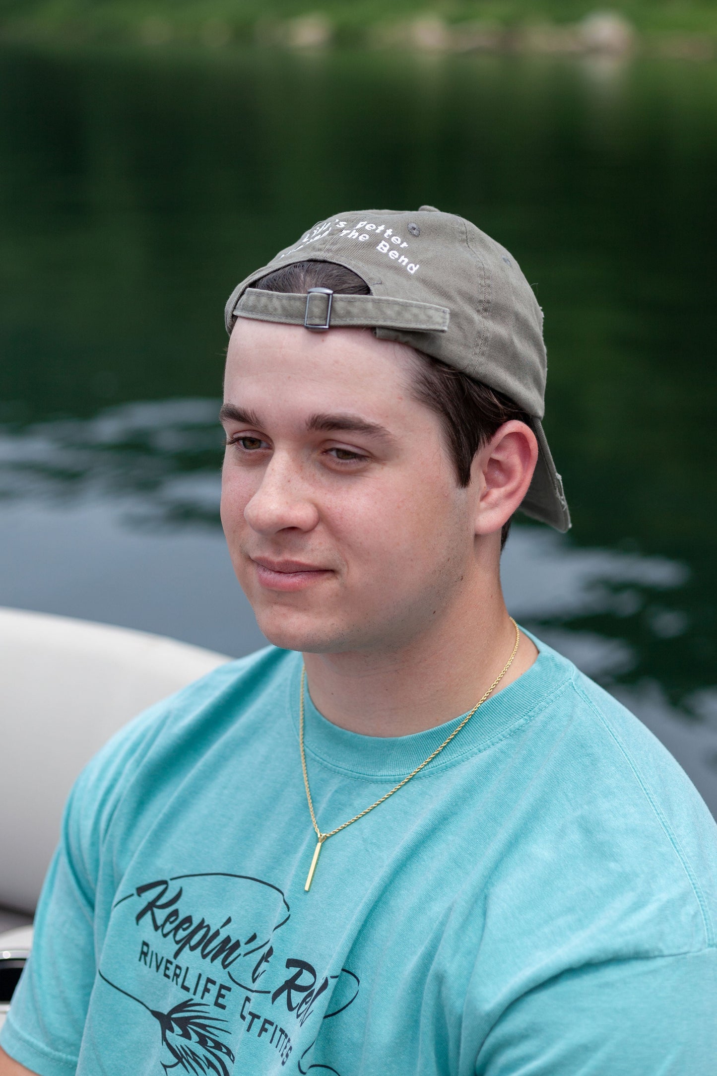 RLO Distressed Khaki Cloth Ballcap